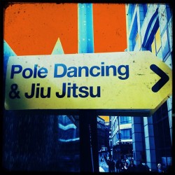 oninlondon:  This is taking the concept on Yin &amp; Yang to the next level… (Taken with Instagram at Gymbox) 