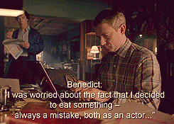 perfectbenny:tardismyoldgirl:yes Benedict, we remember. The entire fandom ran around worried you wer