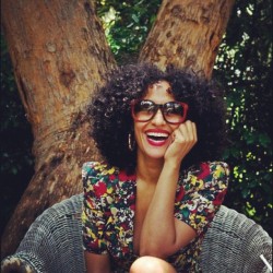 effyeahtraceeellisross:  “A Lisa Eisner pic that ran in Paris Vogue that Team TER just posted on My FaceBook page. I love this pic. That’s the best tree ever in my backyard, a vintage Gautier dress of my moms that I still always wear and Tom Ford