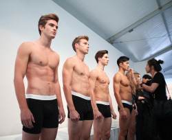 calvinklein:  Line Up. Touch Up. Korea, May 2012 