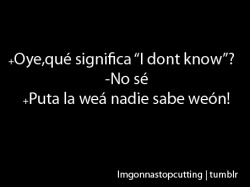 quizas-solo-quiero-ser-tuya:  kuzannagi:  hahaha  la hueá :B 