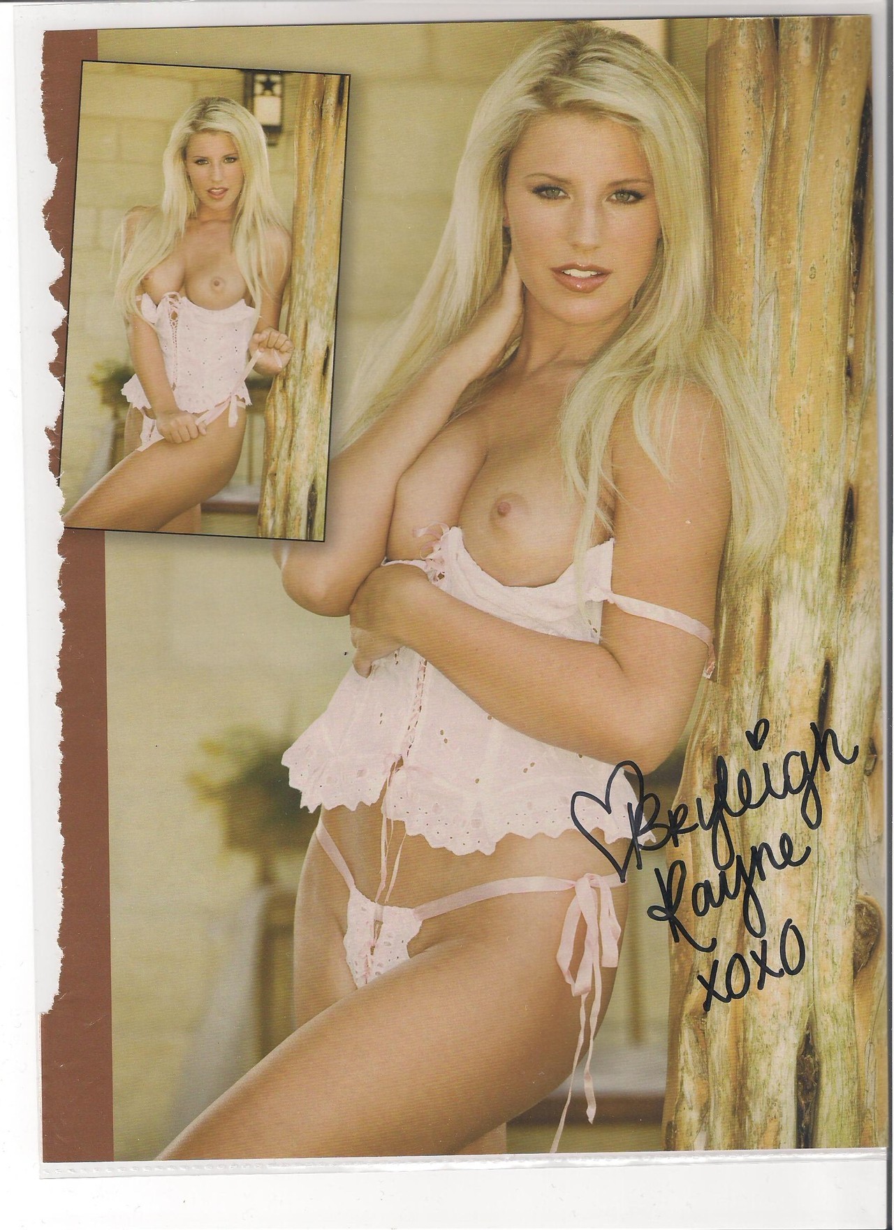 jasonh1980:  signed pics of Playboy Special Edition model and Cyber Girl of the Week