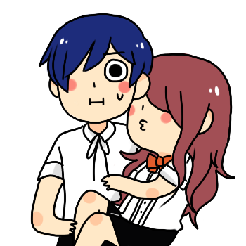 retrodynamics:  moetsurukirijo:  i am gomen  omfg I thought Yukari was standing sideways