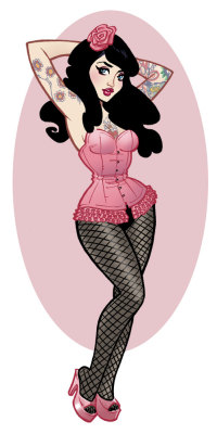 littlebunnysunshine:  Pinup 2 by ~TXcrew