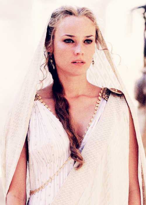 Idyllic Fairytale — Still of Helen, portrayed by Diane Kruger, in Troy...