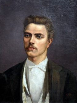 Exasperated-Viewer-On-Air:  Georgi Danchov - Portrait Of Vasil Levski Oil On Canvas