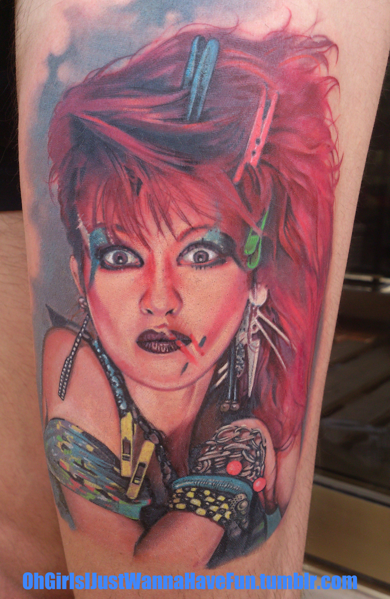 hey there, i’m Lorenzo. this is my homage to the eternal QUEEN of MY 80s. her music will echo forever in my heart.
True Love. TRUE COLORS.
Tattoo done by: Matteo Pasqualin. Rovigo, Italy.
www.ohgirlsijustwannahavefun.tumblr.com