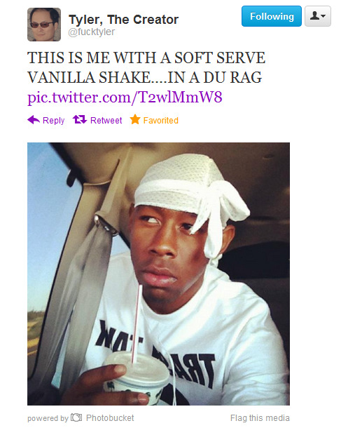 tyler-daily:Tyler and his Du-Rag