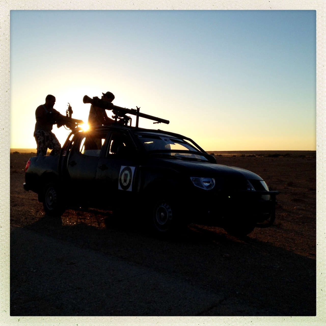 storyboard:  Bir Dufan, Libya | July 15, 2012 Members of the Libyan Shield military