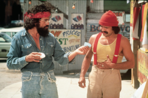 I’d totally bone Cheech in Up In Smoke. Look at that fucking outfit! A fucking belly shirt and