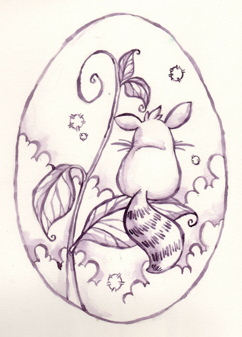 Daily Draw- Day 16 (Watercolour Wednesday)A watercolour version of Monday’s daily draw. The li