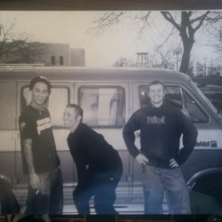 punknews:  The Lawrence Arms’ first-ever promo photo. (via Mike Park’s Instagram) 