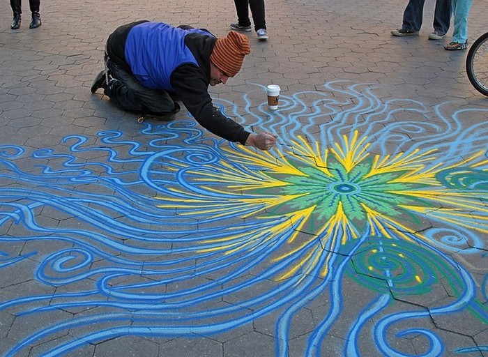 mandalism:  A stunning collection of Sand Mandalas created by Joe Mangrum around