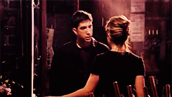 alexandragrey:  TOP TEN FAVOURITE COUPLES  | 06. ross geller &amp; rachel green  “or you might get everything you’ve wanted since you were fifteen”  