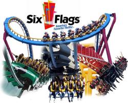six flags is my life <3