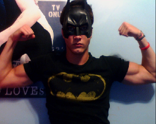 heyskyler:  reedisonspeed:  reedisonspeed:  I’m so freaking ready for the Batman Midnight Premiere tomorrow night.  COME AT ME   Hahaha wtf. I am so weird. I’m looking at all my old photos  omg Reed I remember I started following you because a picture
