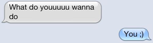 vodkacupcakes:  Gottta love my texting convos 