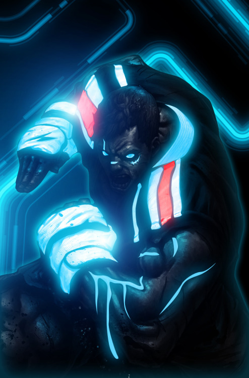 wolfeman-matt:  So this is what sf looks like in the tron universe…gotcha 