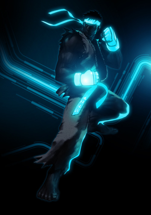 wolfeman-matt:  So this is what sf looks like in the tron universe…gotcha 