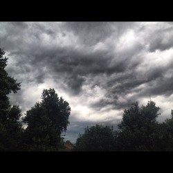 Storm From Earlier. #Storm #Thunder #Lightning (Taken With Instagram)