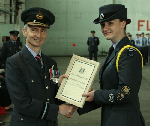 Honour for Duke of Westminster Air Cadet
An Air Cadet from 104 (City of Cambridge) Squadron has been formally appointed as the Lord Lieutenants Cadet for Cambridgeshire. Cadet Warrant Officer Jess Bradshaw received the honour from former Commandant...