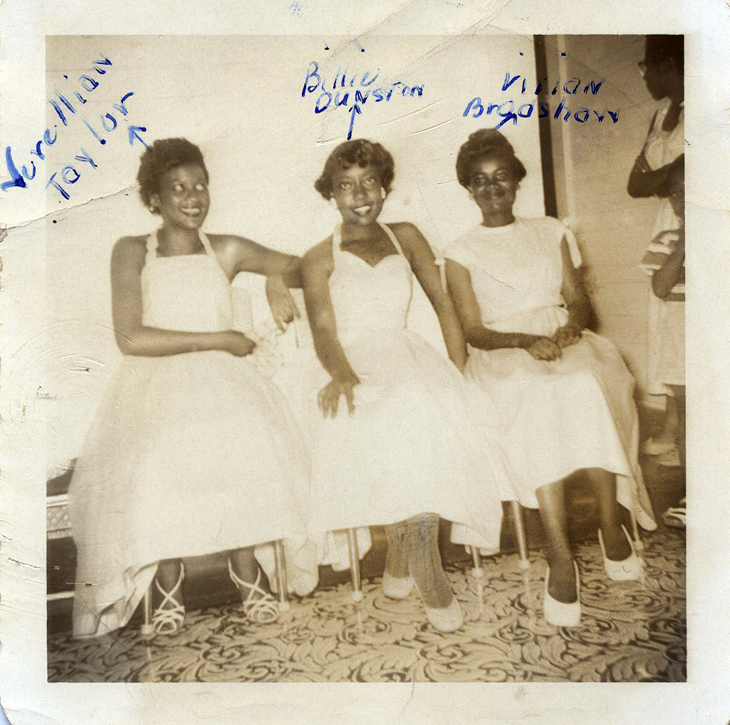 Waheed Photo Archive — Verellian Taylor, Billie Dunston and Vivian...