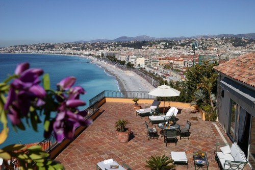 luxuryaccommodations: Hotel La Perouse - Nice, France Hotel La Perouse is truly a hidden gem of the 