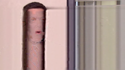 kirstingent: just watching the Office on my computer and every now and then the image glitches up, but this is the most horrifying thing I have ever seen 