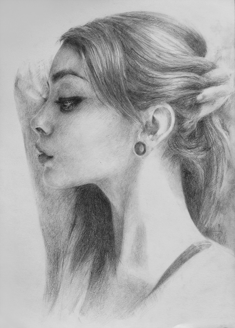 multicolors:  bogena:  Johanna HerrstedtА4, pencil.  DAAAYMN 00: it’s lovely 