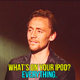 loving-loki:  urbino: I can’t believe we let this dork be the God of Mischief ♠