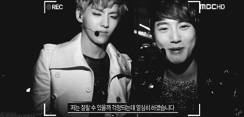 love-exo:  hahaha contrasting leaders~ like fire and ice  Its so cute how fierce