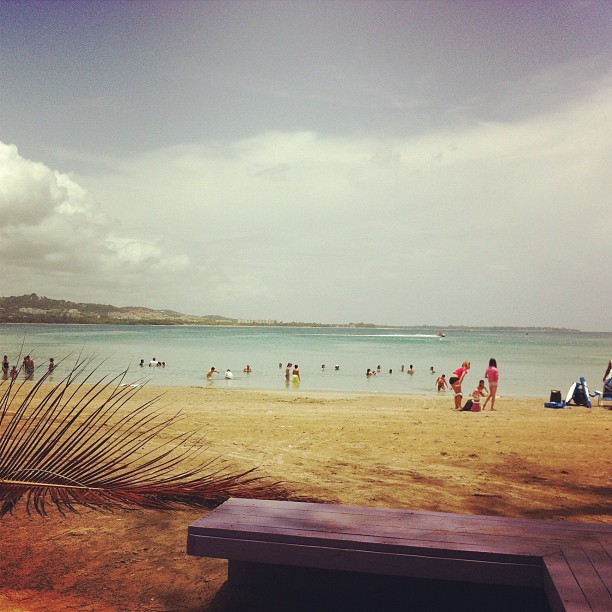 Pris avec Instagram à Playa Luquillo