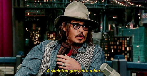 johnnydepps:  Al Pacino liked to tell me this one specific joke over and over, and