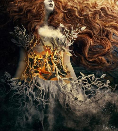 fer1972:  Marcela Bolivar 1. Written in Waters 2-3. Sulfur I & II