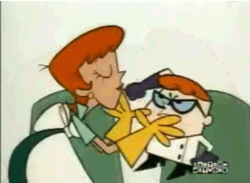 chookiemunster:  ruinedchildhood:  Remember the episode when Dexter punches his mom.