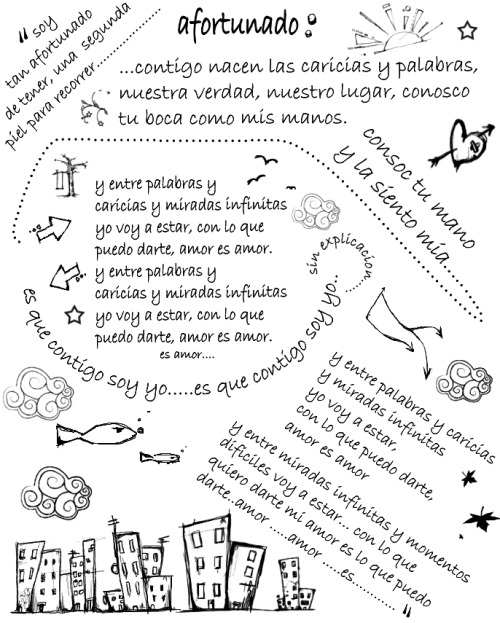 lil-0z:  hecho por mi C: de la canción afortunada de la fran valenzuela ♪♪