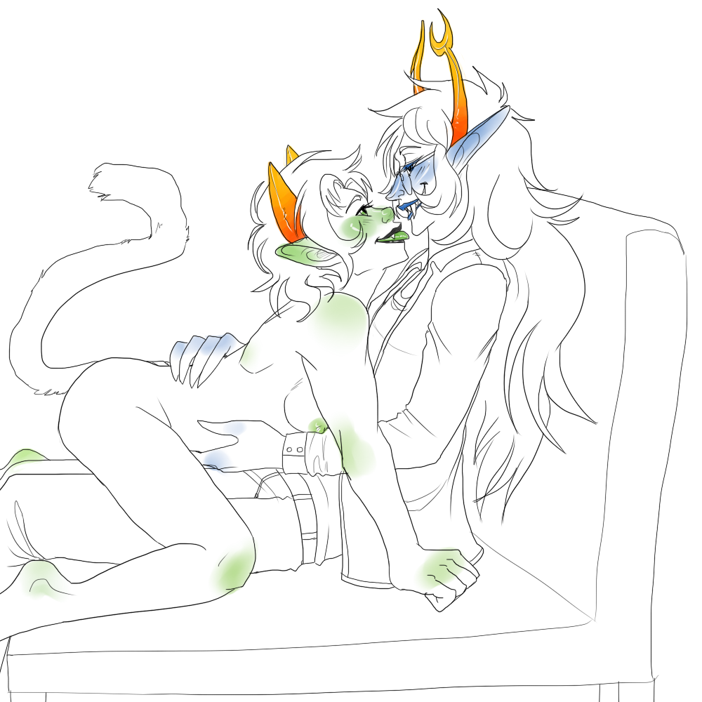 husklaughingalonewithkanaya:   askvriskaserket-nsfw:  ag: She’s a very nice cat.