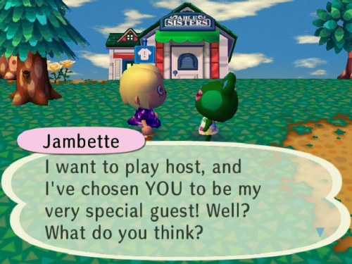 I got invited to Jambette&rsquo;s house.