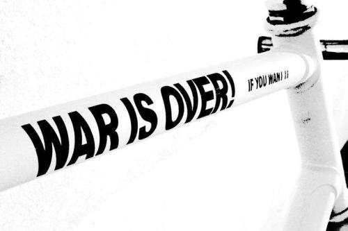 war is over! if you want it (via Cinelli)