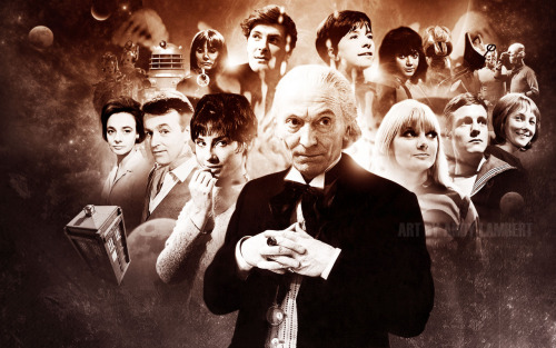 tjevo9-iamthedoctor:Doctor Who Eras 1-10All artwork by Andy Lambert. If you’re a true Whovian? Check