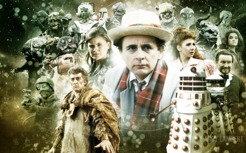 tjevo9-iamthedoctor:Doctor Who Eras 1-10All artwork by Andy Lambert. If you’re a true Whovian? Check