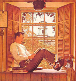 malebeautyinart:  Norman Rockwell - Willie