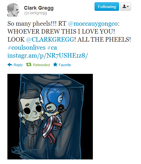 lady-sigyn-loki:  avengersblood:  graydorians:  Clark Gregg just used the term “pheels.” Your argument is invalid.  All arguments are invalid for the rest on eternity    // ]]]]]]]]]]]]]]> // ]]]]]]]]]]]]> // ]]]]]]]]]]> // ]]]]]]]]> // ]]]]]]>