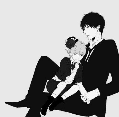 dreams-scape:  Original: Here || Artist: 三角 