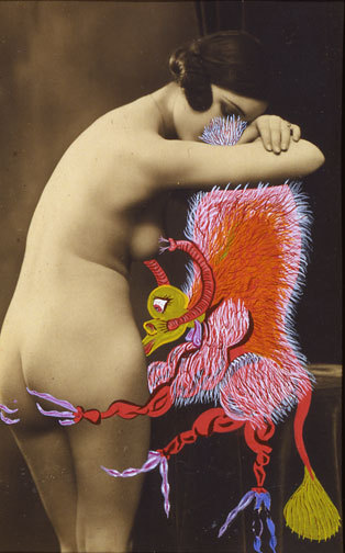 composition-improvisation:  Georges Hugnet:Â Love Life of the Spumifers (Series)