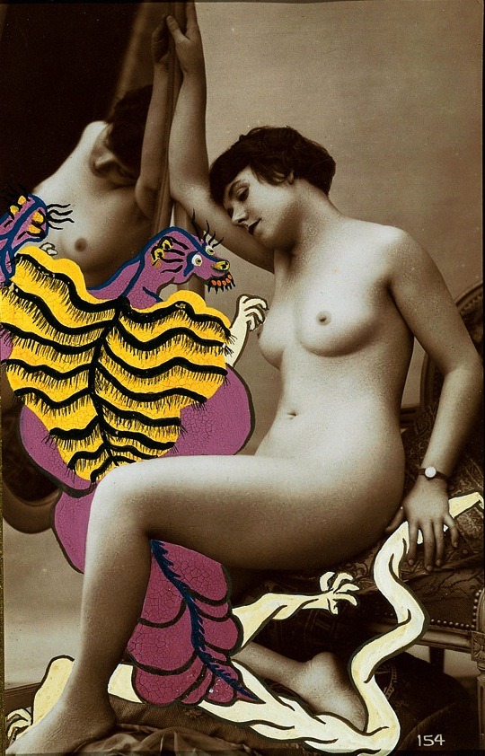 composition-improvisation:  Georges Hugnet:Â Love Life of the Spumifers (Series)