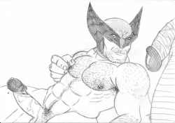 Wolvie Wants Colossus’s Cock