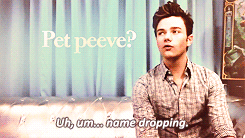 casdean:  Chris Colfer answers 10 Questions in 1 Minute