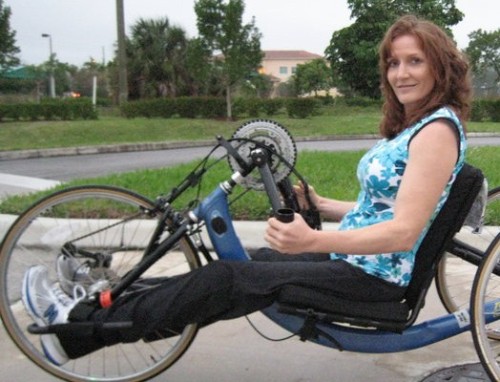 Autlib asked for it, here are some disabled women using hand cycles.  (DAKs and DBKs were speci