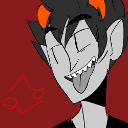 idk karkat is just really easy to draw